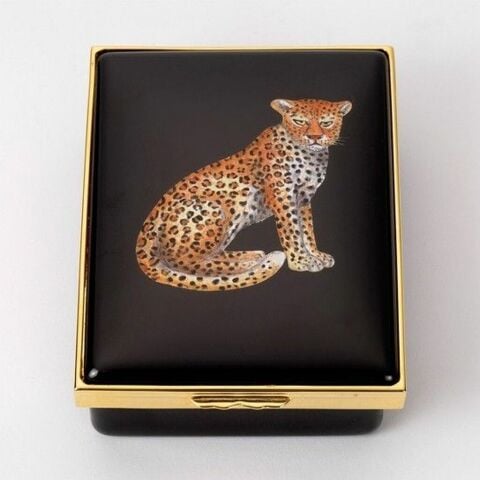Mw Leopard Enamel Box