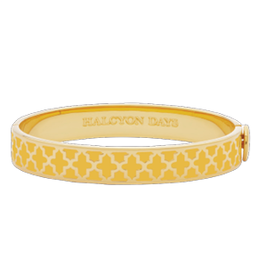 The Iconic Agama - 1 cm Hinged Bangle - Radiant Yellow  - Gold