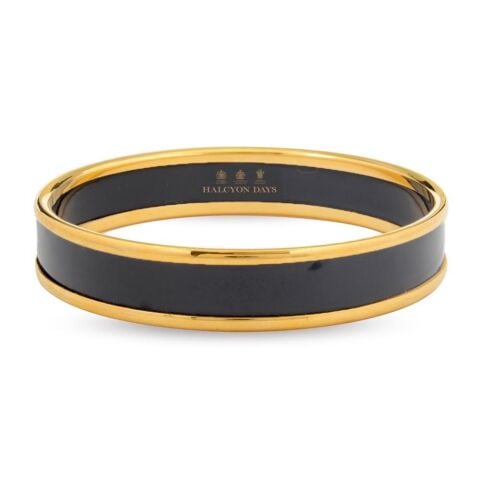 1 Cm Black Gold Small Bangle