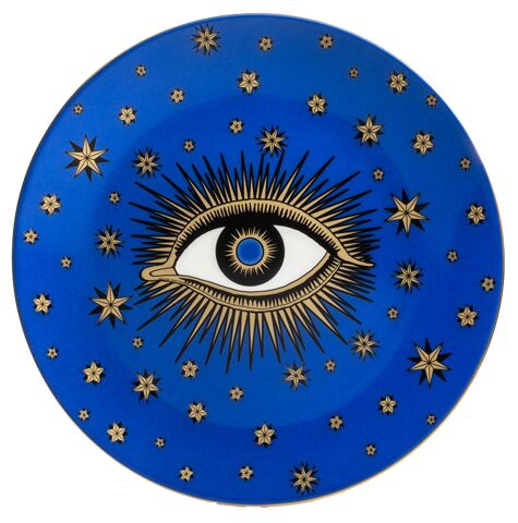 Evil Eye 8'' Coupe Plate