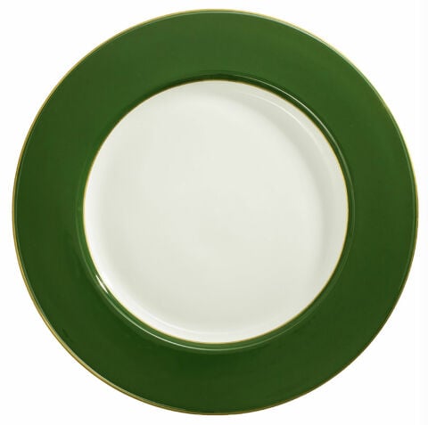 Al Fresco Plain Green 33 Cm Charger Plate