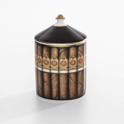 Cigars Oud Imperial Lidded Candle