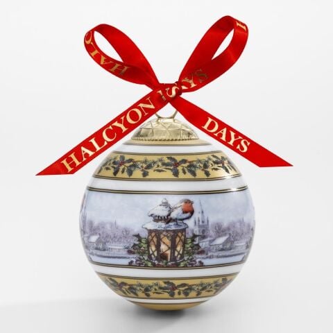 Christmas Robin - Bauble - NEW