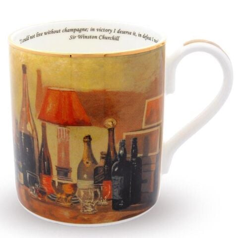 CH - Bottlescape by Sir Winston Churchill - Mug