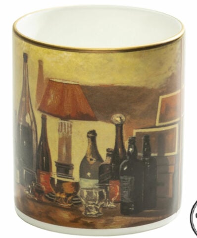 Bottlescape By Sir Winston Churchill Gold Pen Pot