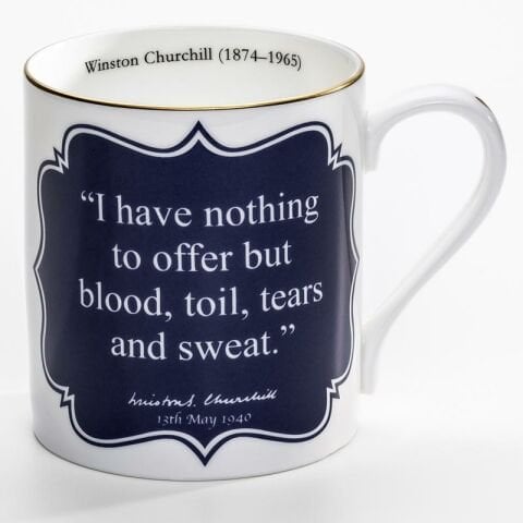 CH - Blood, Toil, Tears and Sweat - Mug- NEW