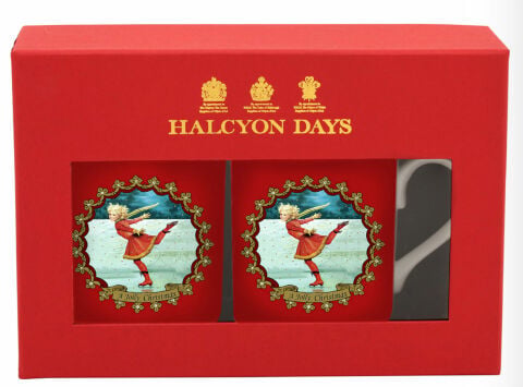 Christmas Ice Staking Mug Set