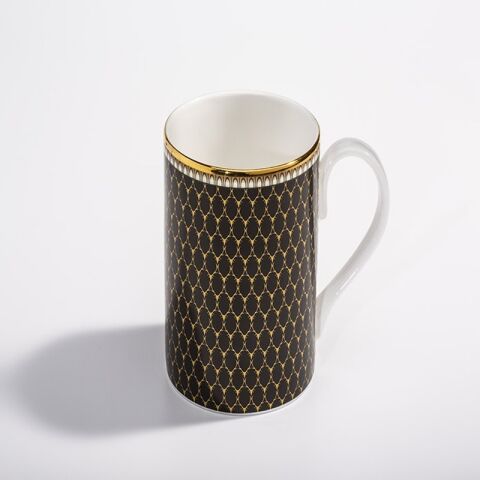 Antler Trellis - Black  - Mug