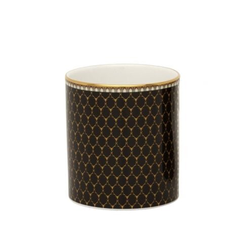 Antler Trellis Black Gold Pen Pot