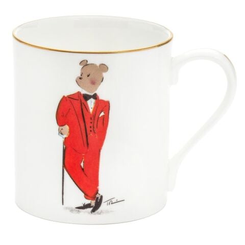 Hal At Christmas White Mug