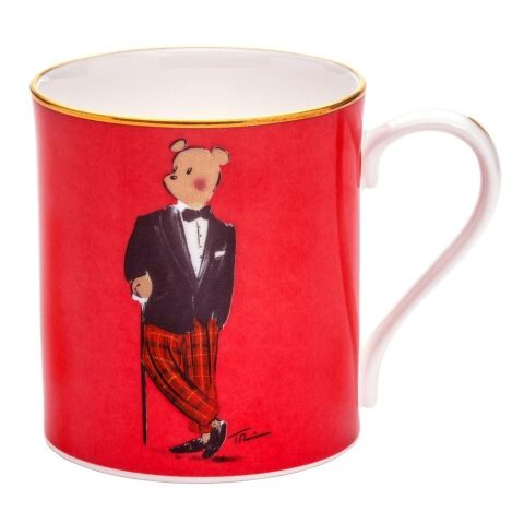 Hal At Christmas Red Mug