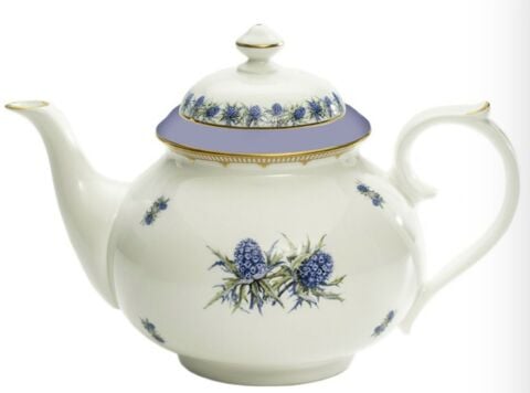 CoM - Shell Garden - Thistle - Early Morning Tea Pot