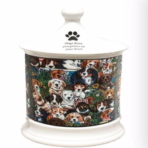 Dogs Leave Pawprints - Large Treat Jar