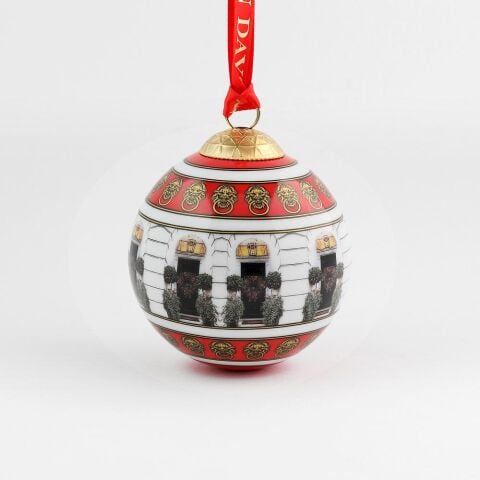 London Door At Christmas Bauble