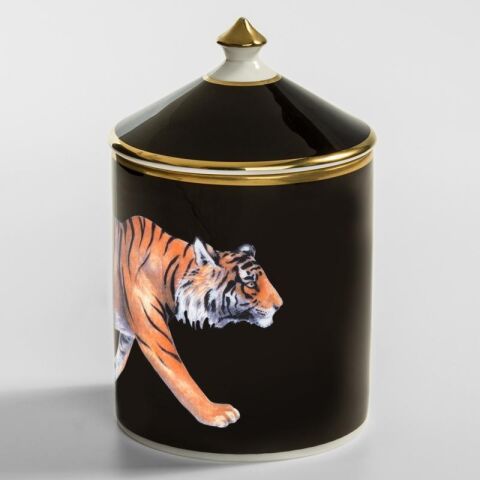 Mw Tiger Black Jasmine Lidded Candle
