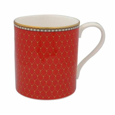 Antler Trellis Red Mug