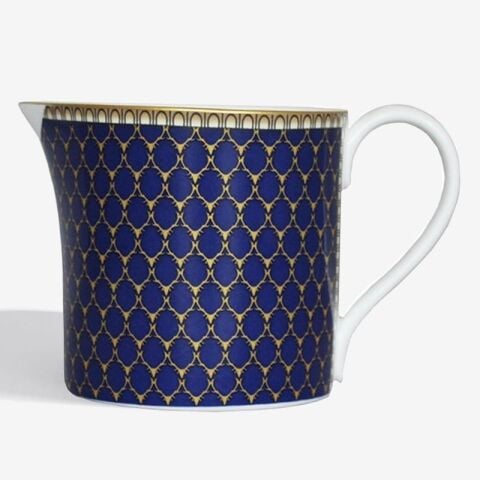 Antler Trellis - Midnight - Gold - Creamer