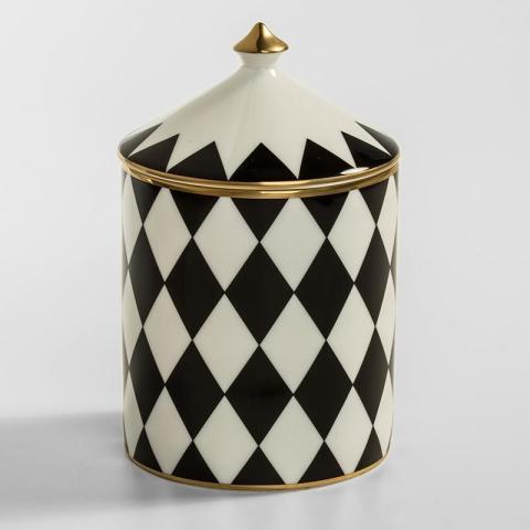 Parterre - Black - Gold - Jasmine - Lidded Candle