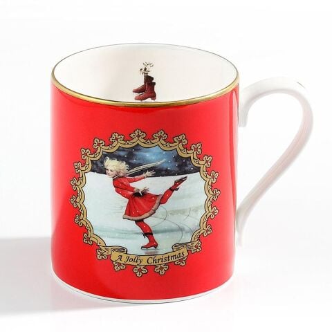 Christmas Ice Skating Mug