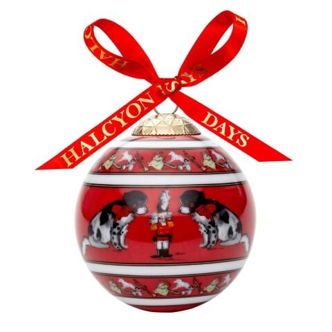 Spotty Dog And Nutcracker Bauble
