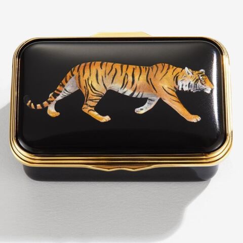 Mw Tiger Enamel Box