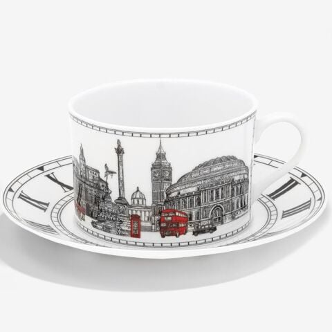The London Icons Teacup And Saucer