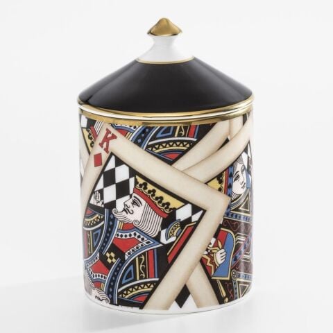 Lets Play Cards - Gold - Oud Imperial - Lidded Candle