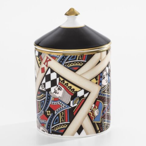 Lets Play Cards Gold Oud Imperial Lidded Candle