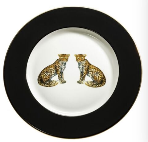MW Twin Leopards - Black - 6'' Plate - NEW