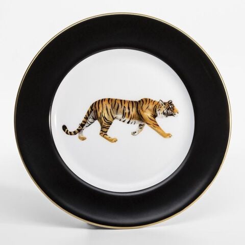 Mw Tiger Black 15 Cm Plate