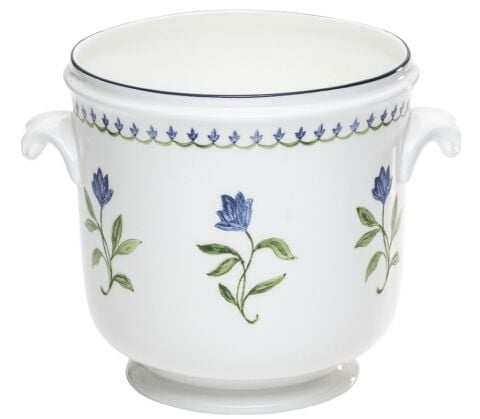 Nc Marguerite Handled Cachepot Large