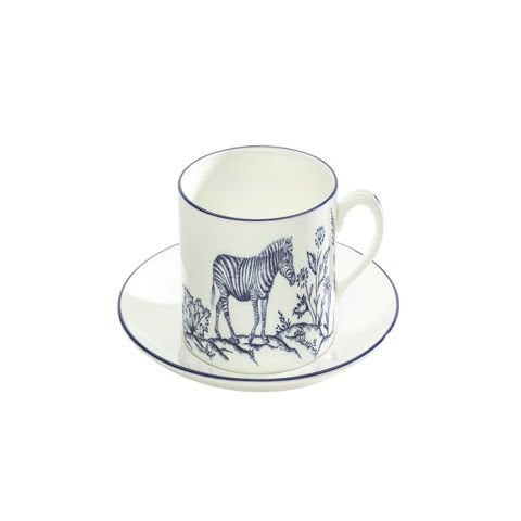 NC - Serengeti - Zebra - Tea Cup & Saucer