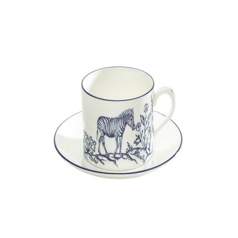 NC - Serengeti - Zebra - Tea Cup & Saucer