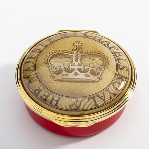 Platinum Jubilee Flowers of the Realm - 10” Plate - LE150