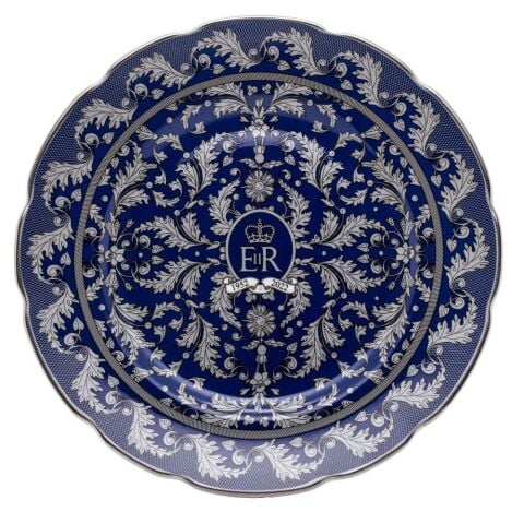 Platinum Jubilee 25 Cm Presentation Plate Le150