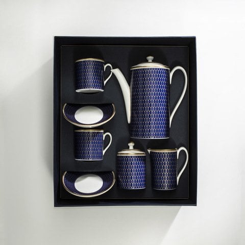 Antler Trellis - Midnight - Tea for Two  -Boxed Set