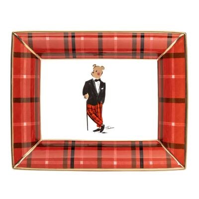Hal At Christmas Trinket Tray
