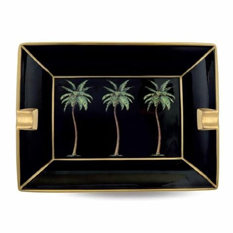 MW - Palm - Black- Ashtray