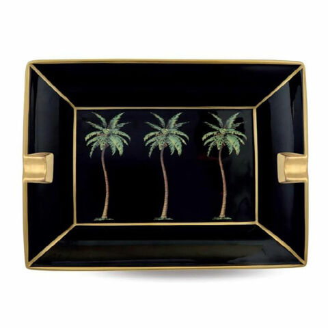 Mw Palm Black Ashtray