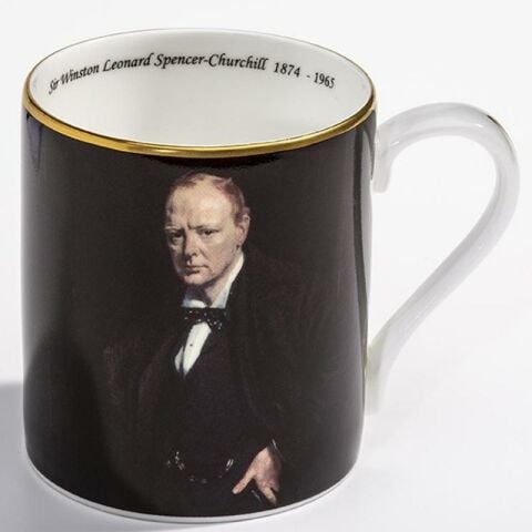 Sir Winston Churchill by Orpen - Mug