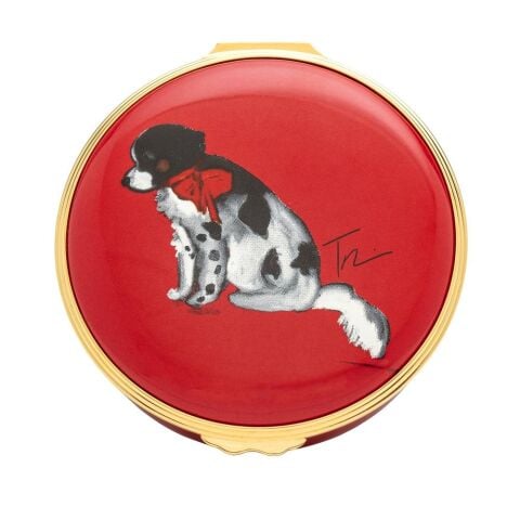 Spotty Dog - Enamel Box