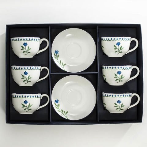 NC - Marguerite - Tea Cup & Saucer Set of 6