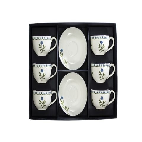 NC - Marguerite - Tea Cup & Saucer Set of 6