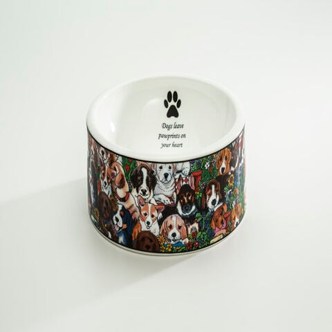 Dogs Leave Pawprints Small Bowl