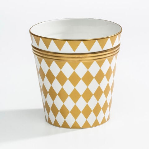 Parterre Gold Cache Pot