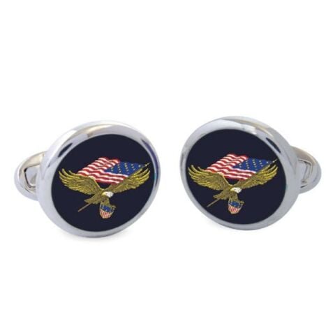 American Eagle -  Sterling Silver - Cufflinks