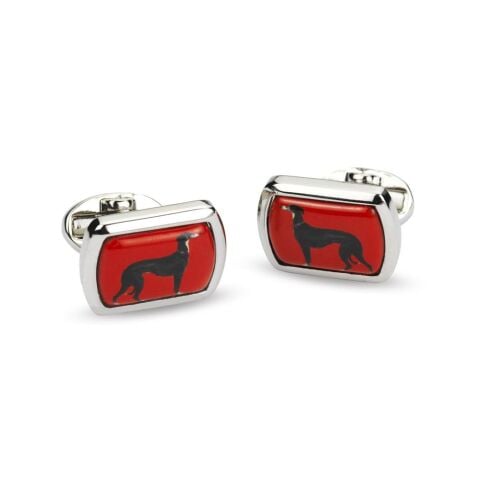 Eos Rectangular Palladium Cufflinks