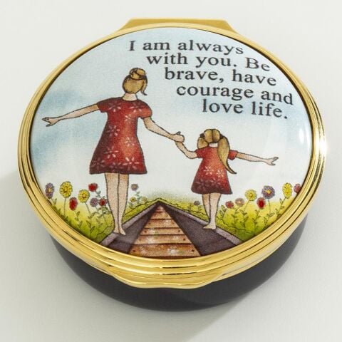 I Am Always With You Enamel Box