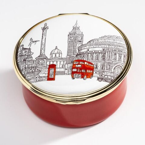 Big Ben Musical Enamel Box