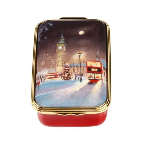 Christmas İn Westminster Enamel Box